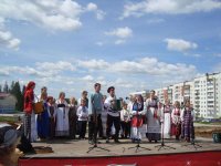 Открытие памятника Ермаку к 80-летию г. Чусового